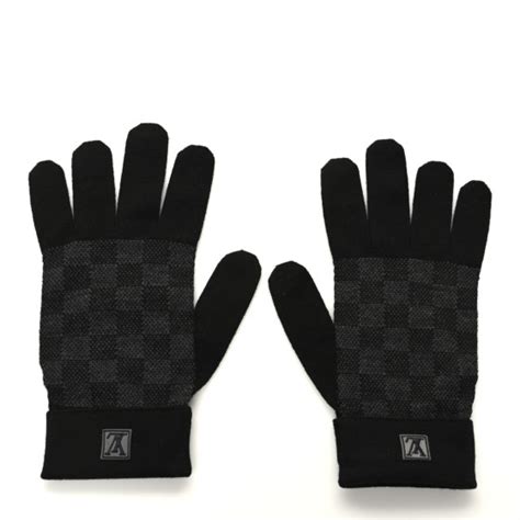 louis vuitton men gloves|Louis Vuitton petit damier gloves.